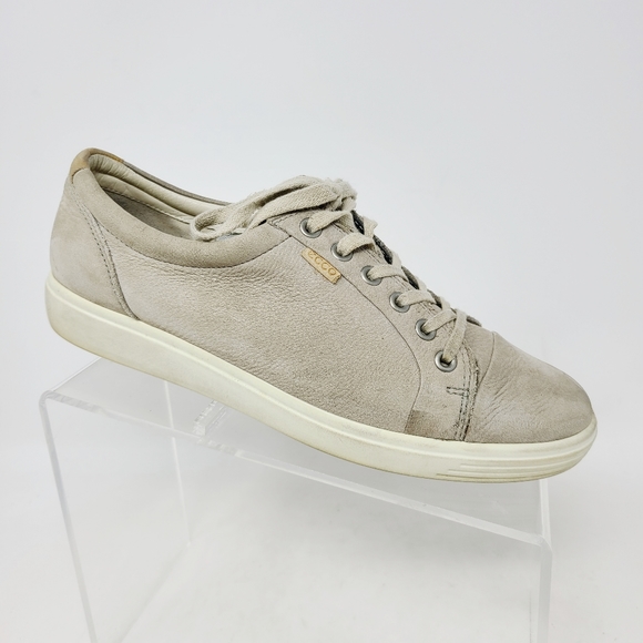 Ecco Shoes - ECCO Soft Grey Sz 10 (41 EU) Women Nubuck Suede Sn